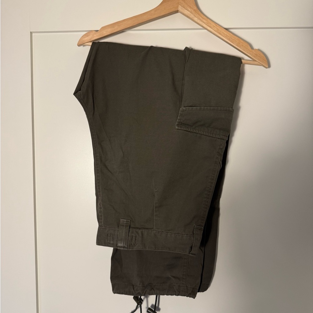 Olive Green Cargo Pants